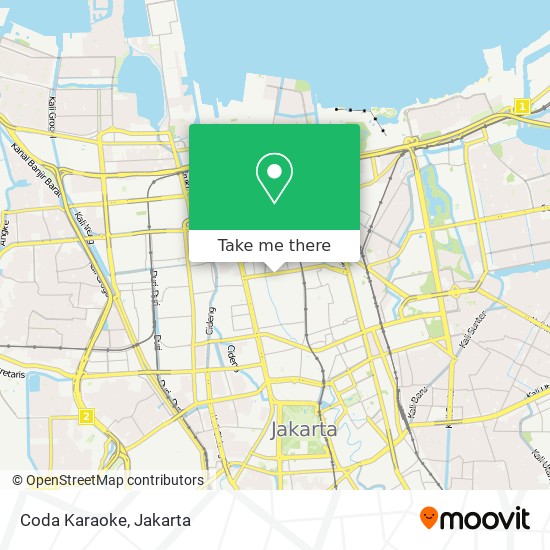 Coda Karaoke map