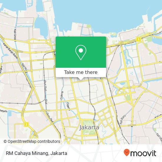 RM Cahaya Minang, Jalan Mangga Besar 12 Tamansari Jakarta 11170 map
