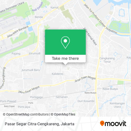 Pasar Segar Citra-Cengkareng map