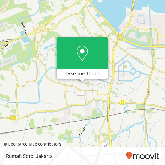 Rumah Soto, Jalan Kesayangan Utara Kalideres Jakarta 11830 map