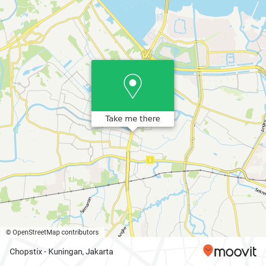 Chopstix - Kuningan, Jalan Lingkar Luar Cengkareng Jakarta Barat 11730 map