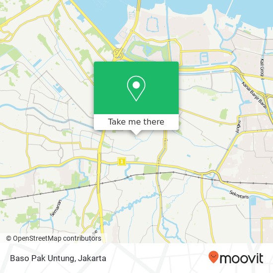 Baso Pak Untung, Jalan Jati Cengkareng 11720 map