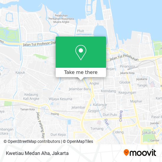 Kwetiau Medan Aha map