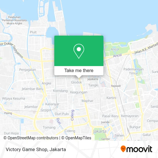 Victory Game Shop map
