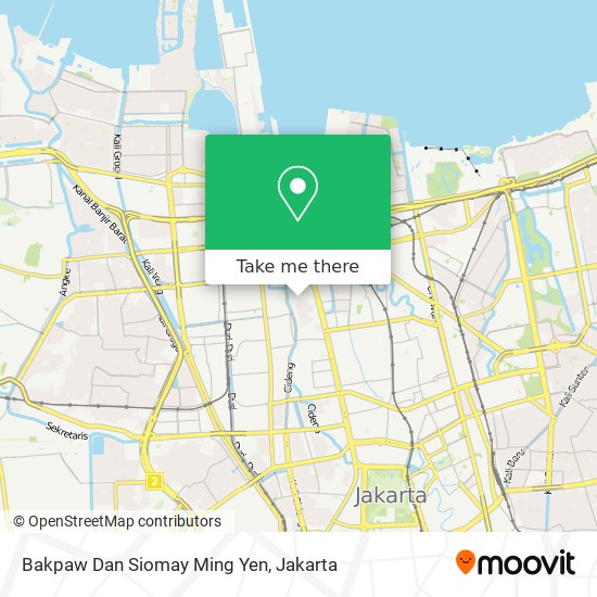 Bakpaw Dan Siomay Ming Yen map
