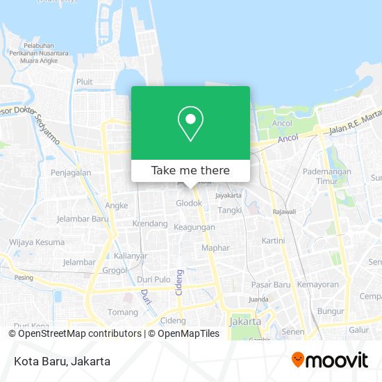 Kota Baru map