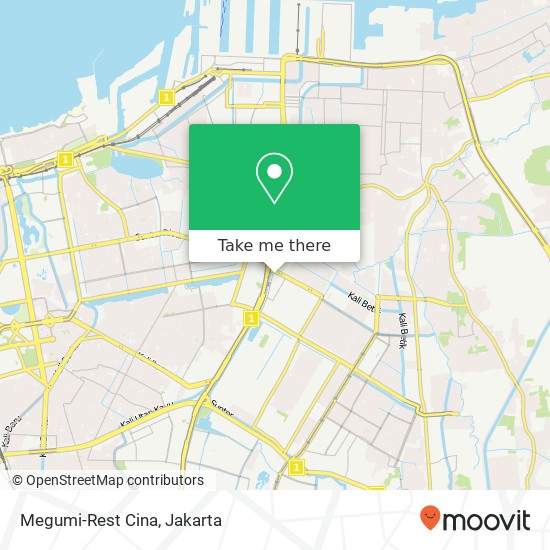 Megumi-Rest Cina, Kelapa Gading Jakarta 14240 map