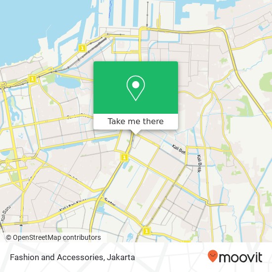 Fashion and Accessories, Kelapa Gading Jakarta 14240 map