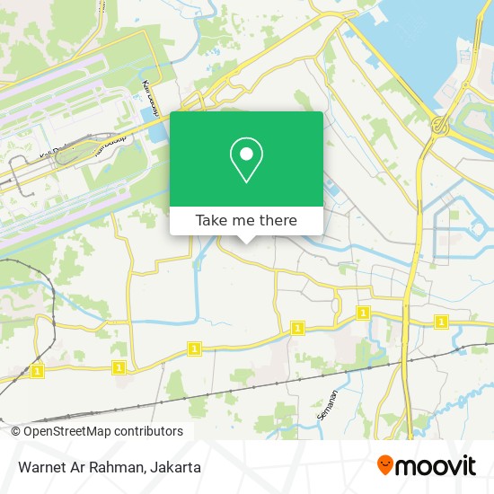 Warnet Ar Rahman map