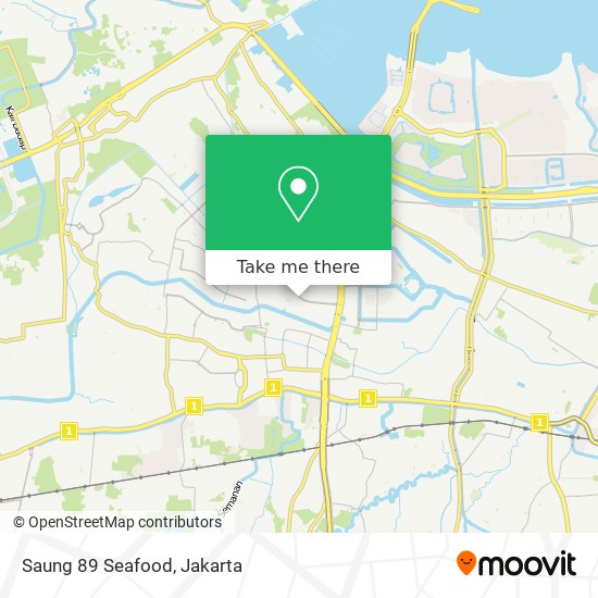 Saung 89 Seafood map