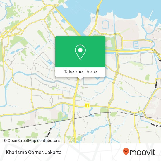 Kharisma Corner, Cengkareng Jakarta Barat 11730 map