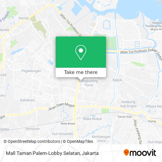 Mall Taman Palem-Lobby Selatan map