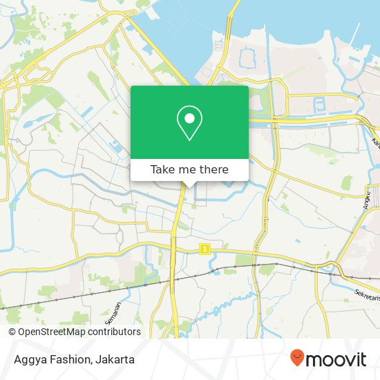 Aggya Fashion, Cengkareng Jakarta Barat 11730 map