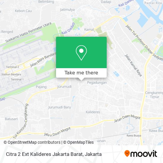 Citra 2 Ext Kalideres Jakarta Barat map