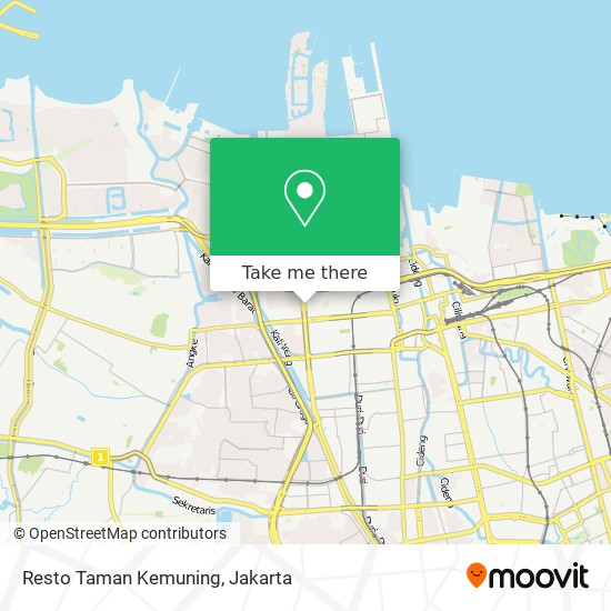 Resto Taman Kemuning map