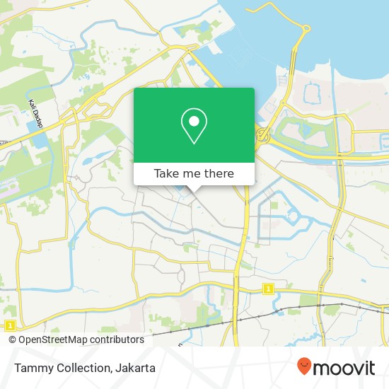 Tammy Collection, Jalan Taman Palem Sari Kalideres Jakarta 11820 map