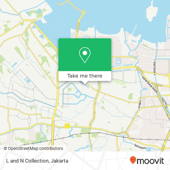 L and N Collection, Cengkareng Jakarta 11720 map