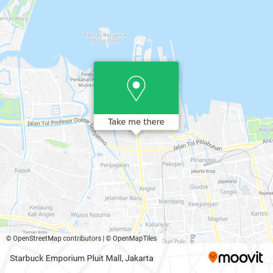 Starbuck Emporium Pluit Mall map