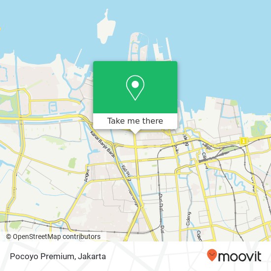 Pocoyo Premium, Jalan Carina Sayang 2 Penjaringan Jakarta Utara 14440 map