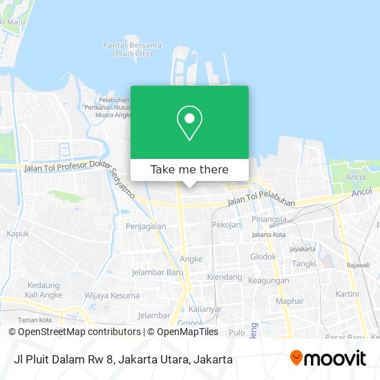 Jl Pluit Dalam Rw 8, Jakarta Utara map