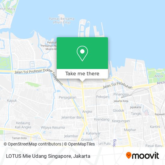LOTUS Mie Udang Singapore map
