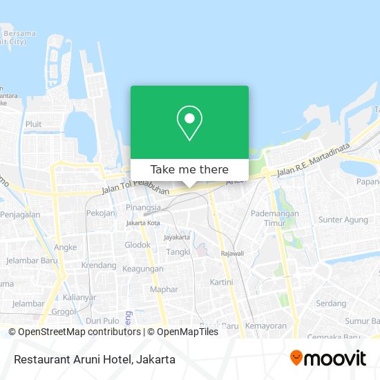 Restaurant Aruni Hotel map