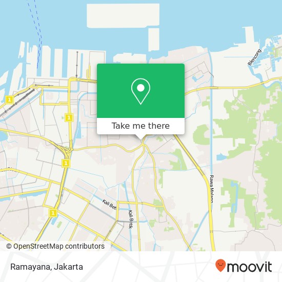 Ramayana, Jalan Kramat Jaya Raya Koja Jakarta 14260 map