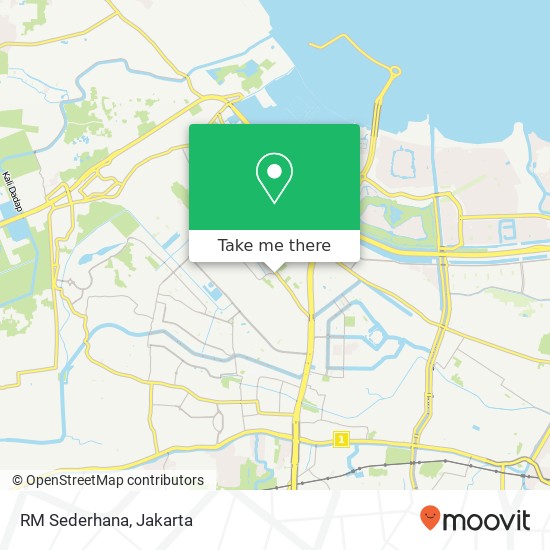 RM Sederhana, Jalan Raya Menceng Kalideres Jakarta 11820 map