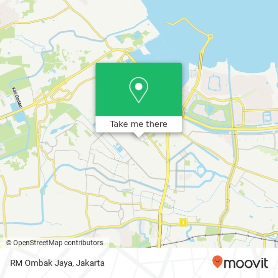 RM Ombak Jaya, Jalan Raya Menceng Kalideres Jakarta 11820 map