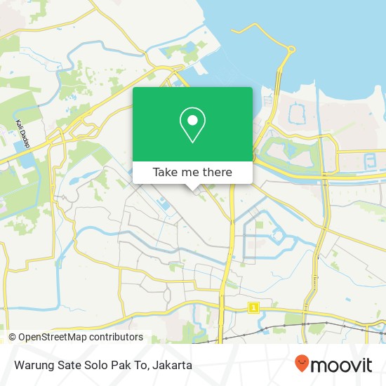 Warung Sate Solo Pak To, Jalan Raya Menceng Kalideres Jakarta 11820 map