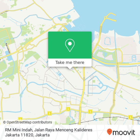 RM Mini Indah, Jalan Raya Menceng Kalideres Jakarta 11820 map