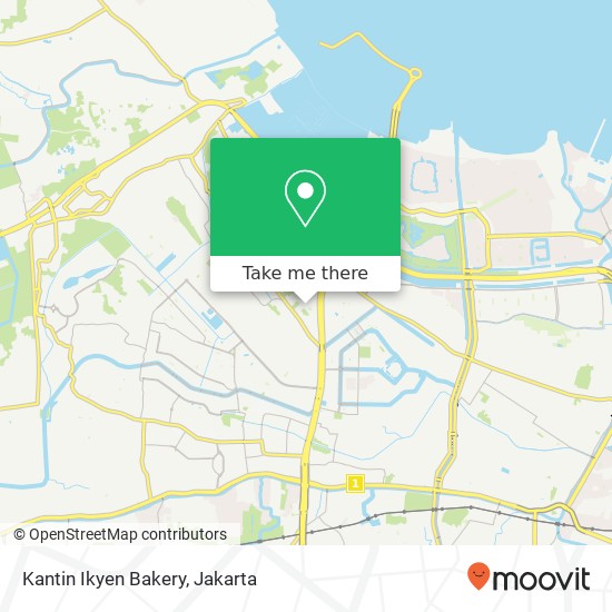 Kantin Ikyen Bakery, Jalan Kencana Timur Cengkareng Jakarta 11730 map