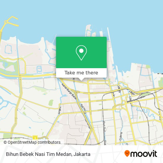 Bihun Bebek Nasi Tim Medan map