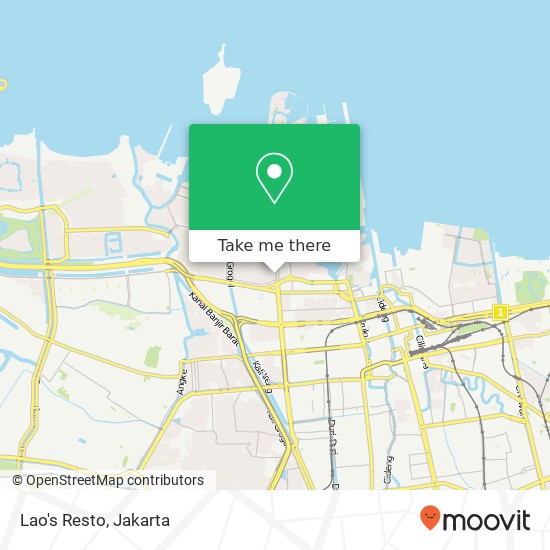 Lao's Resto, Jalan Pluit Putra 7 Penjaringan Jakarta Utara 14450 map