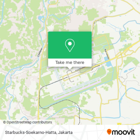 Starbucks-Soekarno-Hatta map