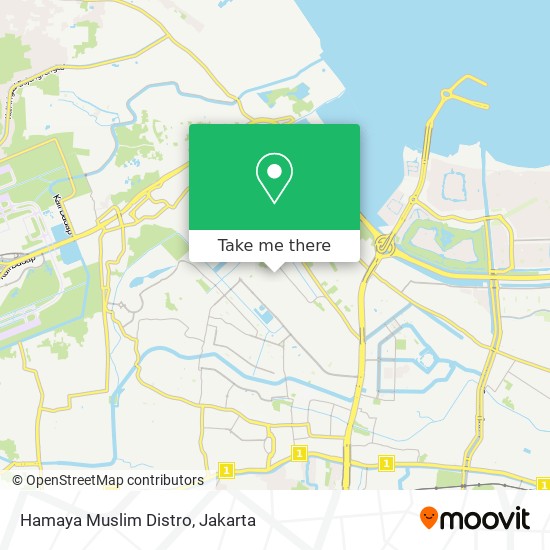 Hamaya Muslim Distro map