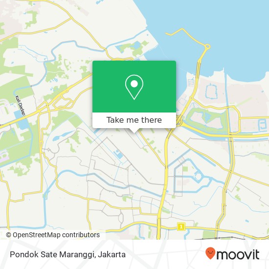 Pondok Sate Maranggi, Jalan Bima Kalideres Jakarta Barat 11820 map