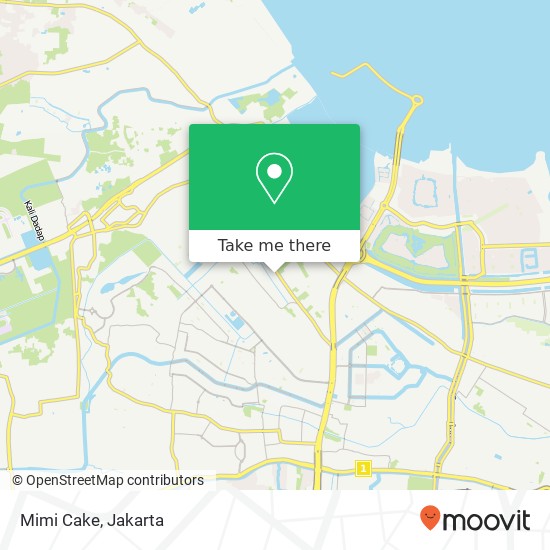 Mimi Cake, Jalan Bima Kalideres Jakarta 11820 map