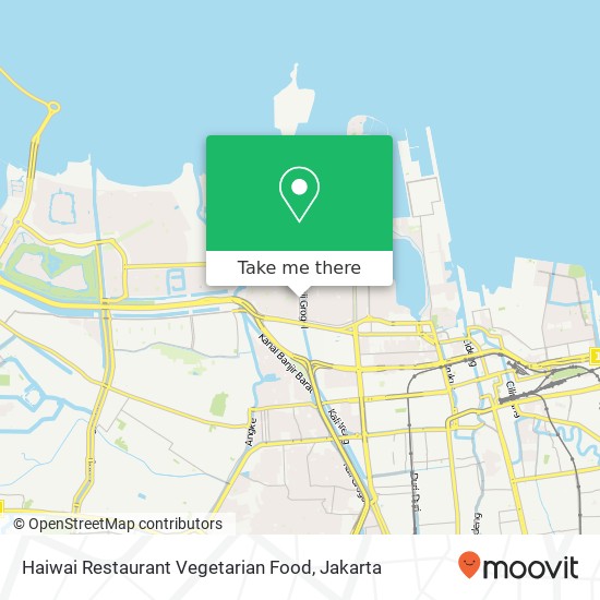 Haiwai Restaurant Vegetarian Food, Jalan Pluit Karang Timur Penjaringan Jakarta 14450 map