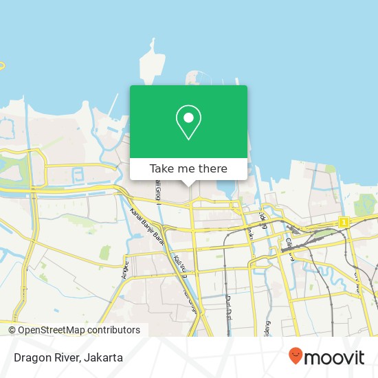 Dragon River, Jalan Pluit Putra Penjaringan Jakarta 14450 map