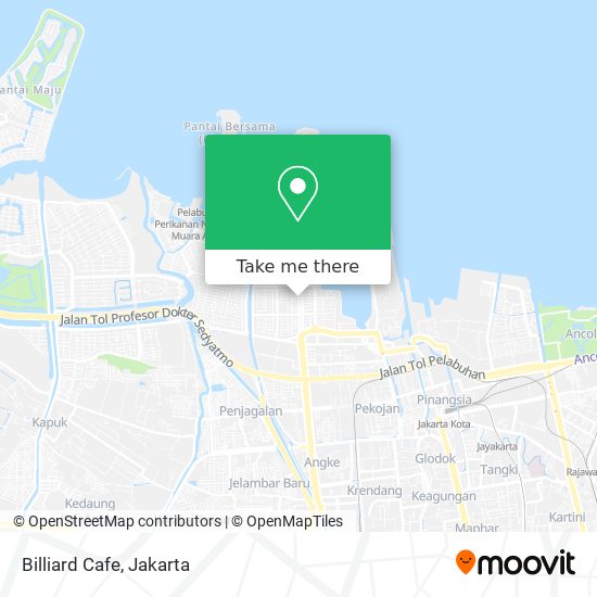 Billiard Cafe map