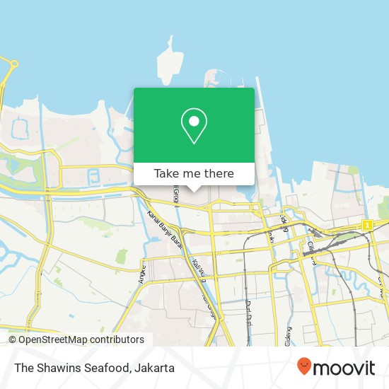 The Shawins Seafood, Jalan Pluit Kencana Penjaringan Jakarta 14450 map
