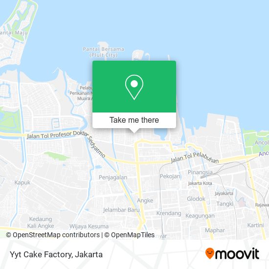 Yyt Cake Factory map