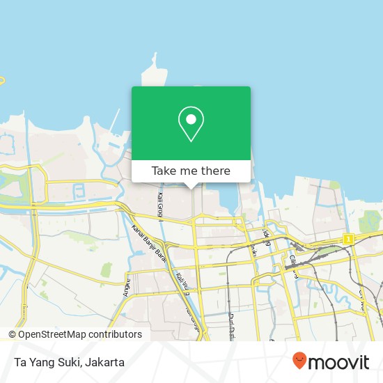 Ta Yang Suki, Jalan Pluit Putra Penjaringan Jakarta 14450 map