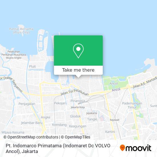 Pt. Indomarco Primatama (Indomaret Dc VOLVO Ancol) map
