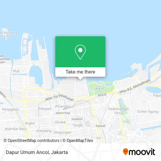 Dapur Umum Ancol map