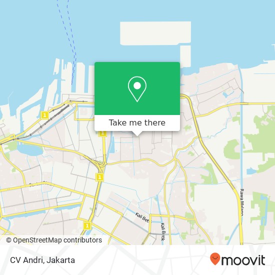 CV Andri, Jalan Nyiur Melambai 3 Koja Jakarta 14260 map