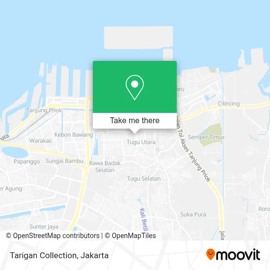 Tarigan Collection map