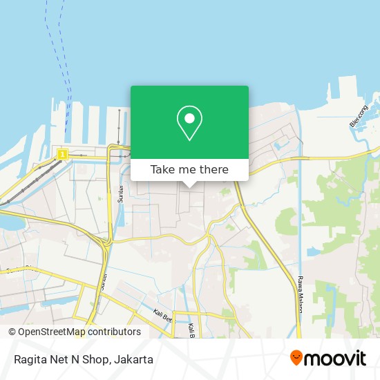 Ragita Net N Shop map