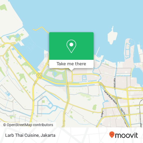 Larb Thai Cuisine, Jalan Mandara Permai 7 Penjaringan Jakarta Utara 14460 map